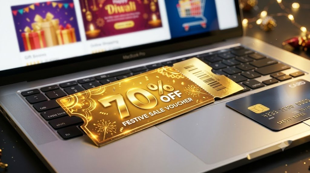Top 10 Discount Coupon Sites in India - 70 Percent Off Festive Sale Voucher